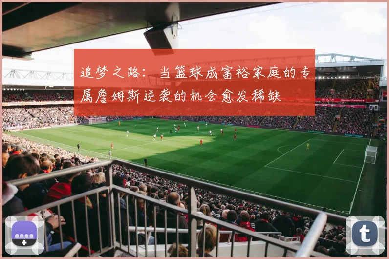 追梦之路：当篮球成富裕家庭的专属詹姆斯逆袭的机会愈发稀缺